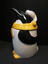 Metlox Ceramic Penguin Cookie Jar