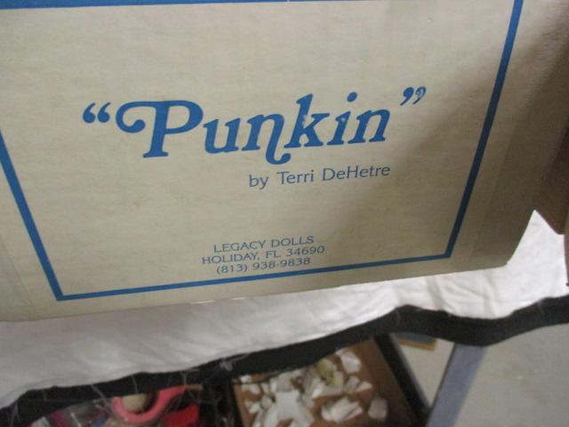 Legacy Dolls 'Punkin Boy' Doll with COA in Box
