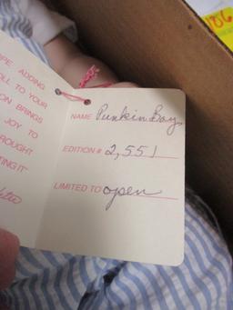 Legacy Dolls 'Punkin Boy' Doll with COA in Box