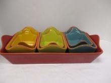 Costa Del Sol Tray & Bowls Set