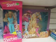 Western Fun Barbie in Box & Horse in Box