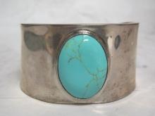 Sterling Silver Turquoise Cuff Bracelet