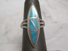 Sterling Silver Turquoise Ring