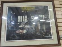 Matted Framed Print 122/250, "La Cubano" by Harry McCormick.