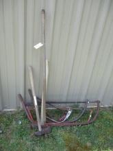 Axes, Saws, Yard Tools.