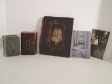 1860's Civil War Era Prayer Book and Bible, "Remembrance Album" and Ladies Photographs