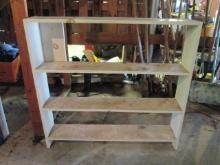 Painted Wood Bookcase