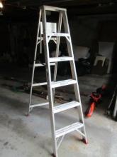 All American Ladder Aluminum Folding 6' Step Ladder