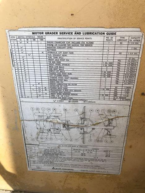 Allis-Chalmers grader
