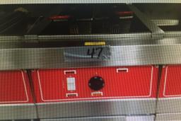 large commercial restaurant fryer