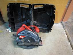 Red & Black Skil Saw w/Case