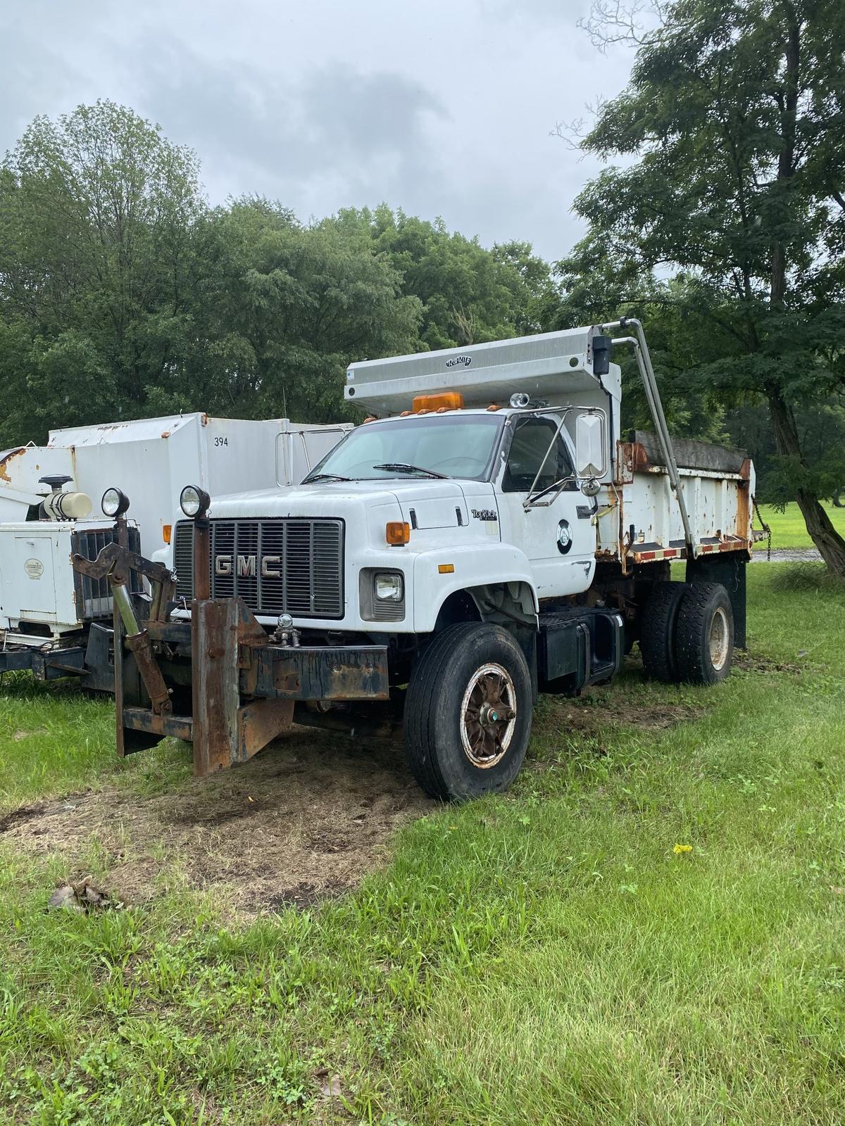 1995 GMC dump truck