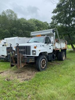 1995 GMC dump truck