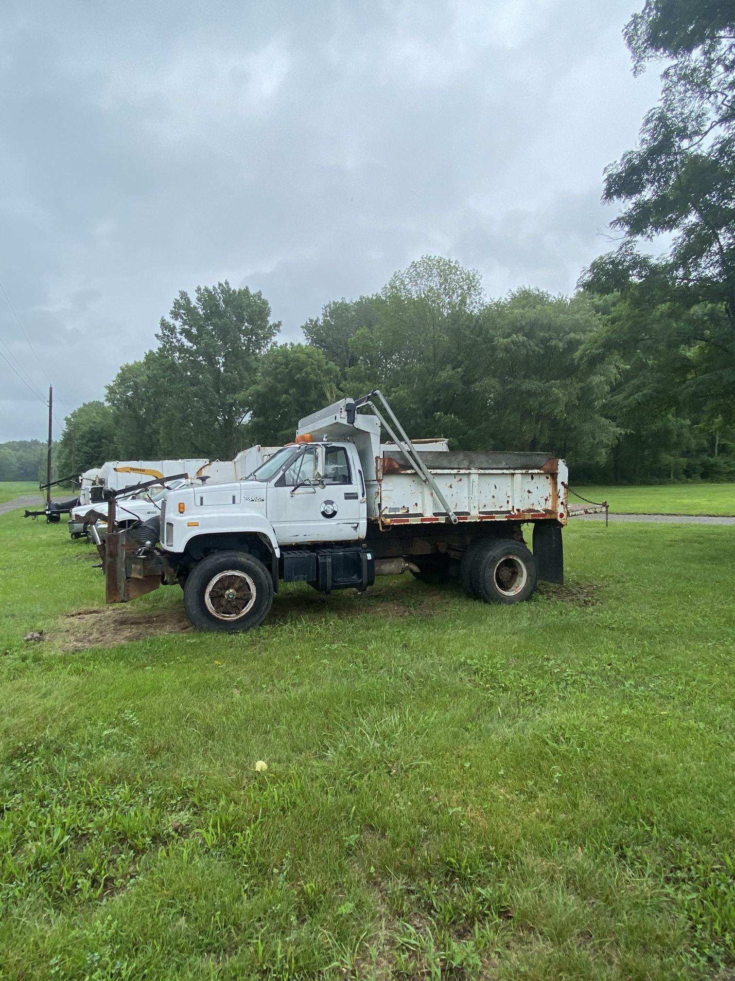 1995 GMC dump truck