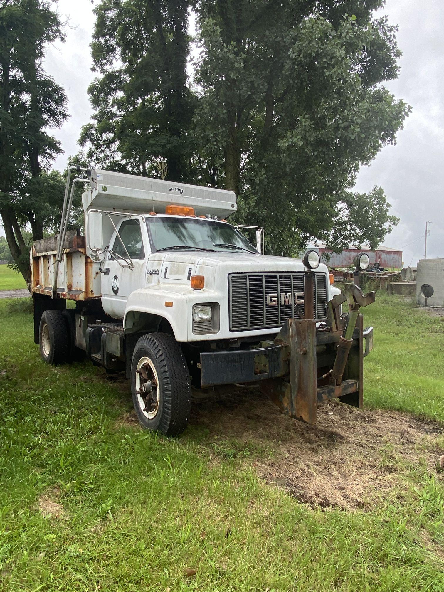 1995 GMC dump truck