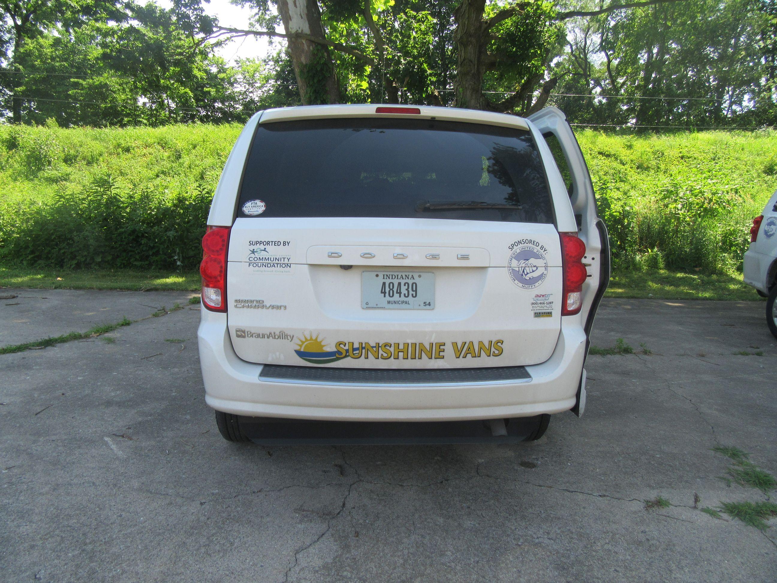 2017 DODGE CARAVAN BRAUN LIFT