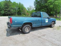 1998 GMC Sierra pickup truck