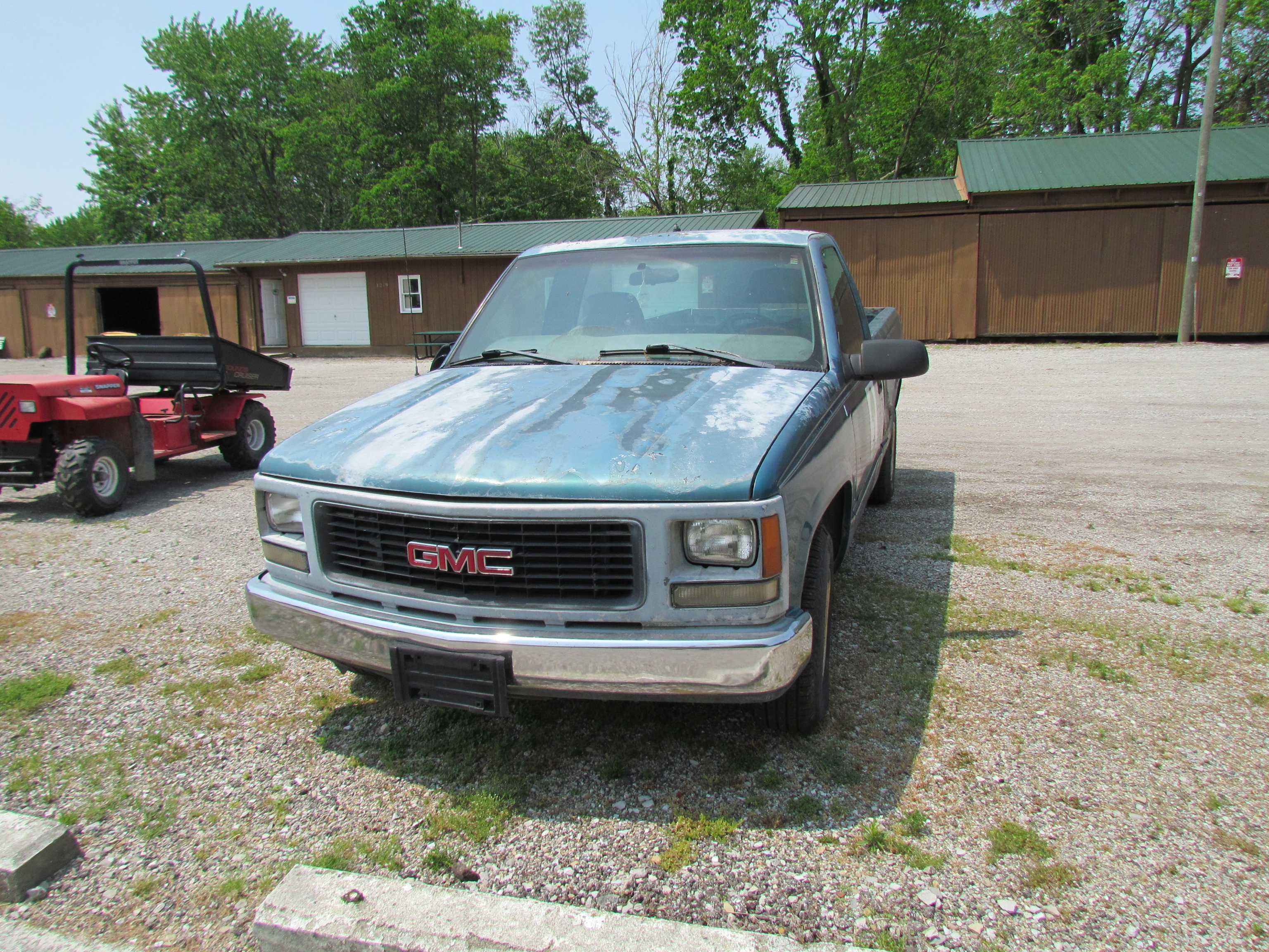 1998 GMC Sierra pickup truck