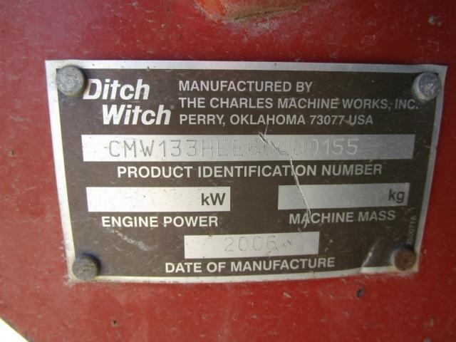 2006 Ditch Witch 1330 Walk-Behind Trencher,