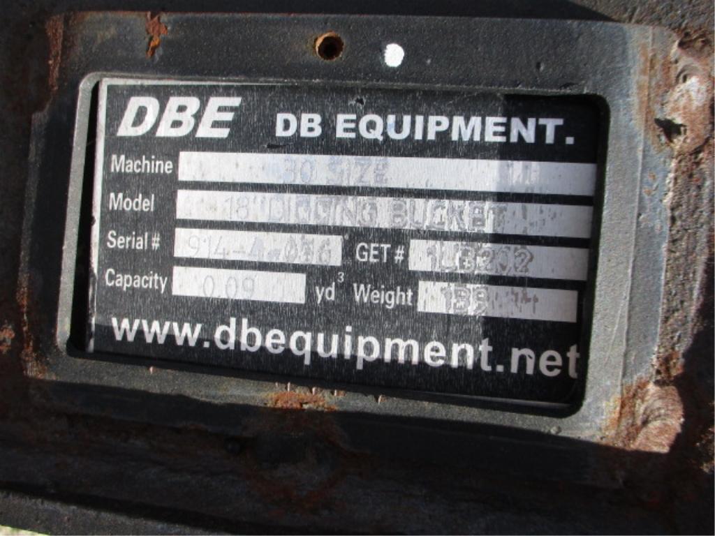 Unused DBE 18" Q/C Tooth Bucket,