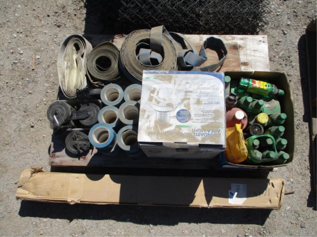 Lot Of Panel Kit, Cart Wheels, (2) Water Hoses,