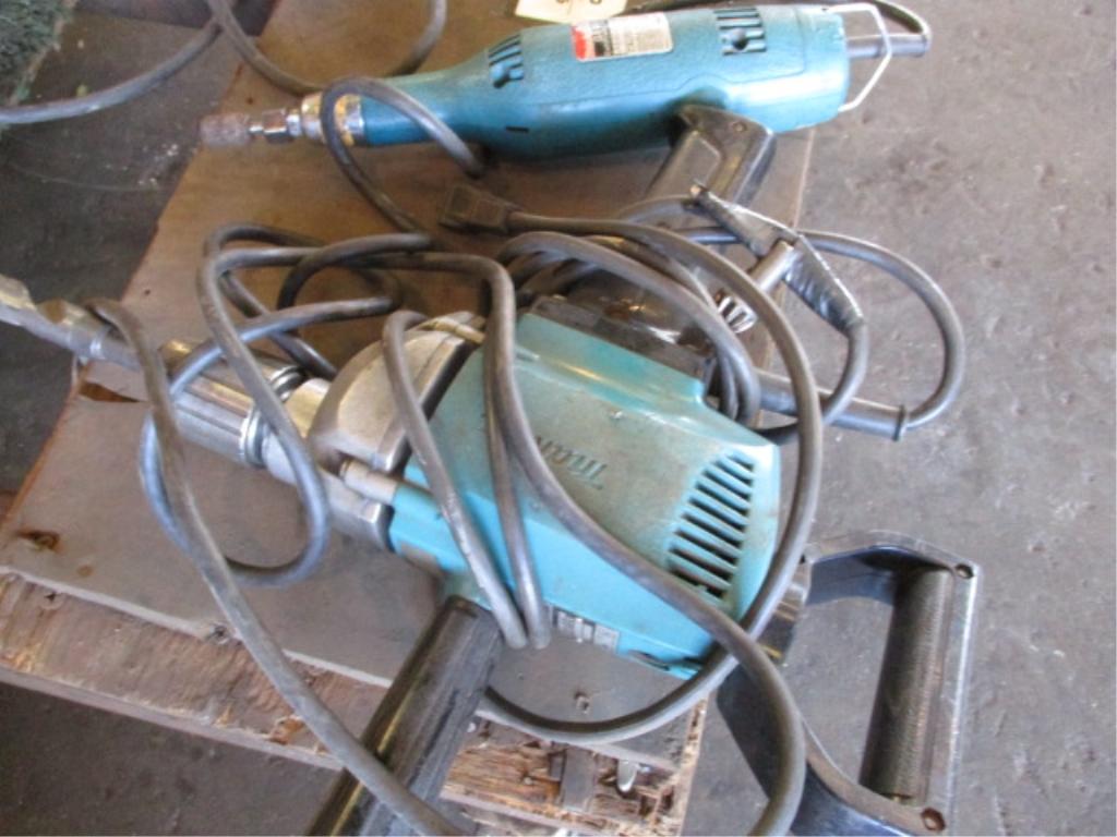 Makita GE0600 1/4" & Makita 1/2" Electric Drills