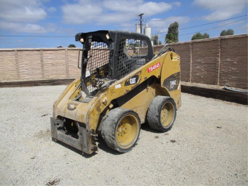 Caterpillar 246C Skid Steer Loader,