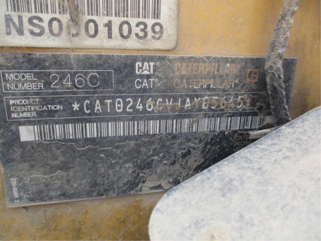 Caterpillar 246C Skid Steer Loader,