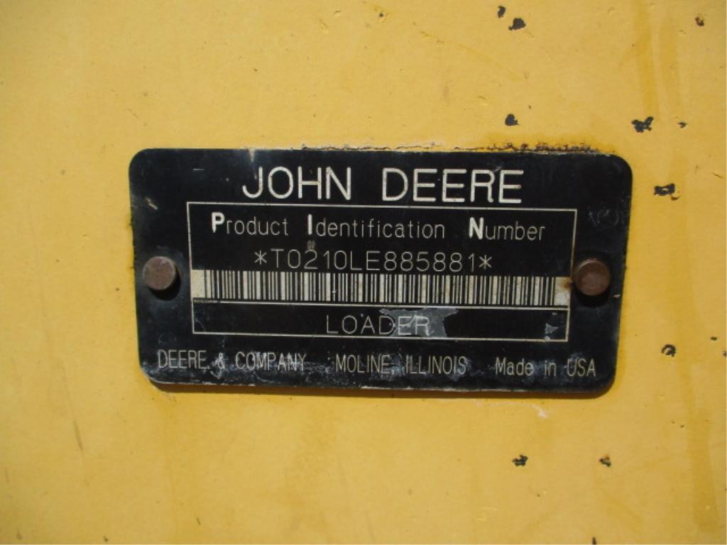 2006 John Deere 210LE Skip Loader,
