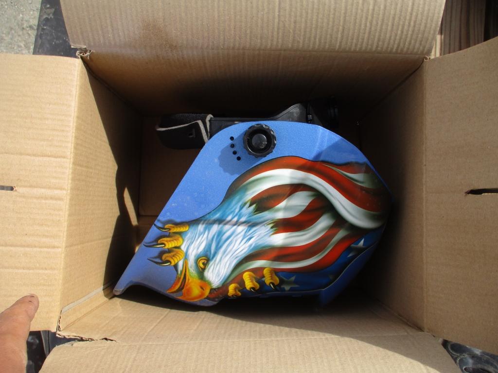 Unused Auto Darkening Welding Helmet