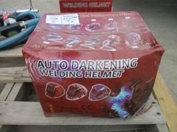 Unused Auto Darkening Welding Helmet