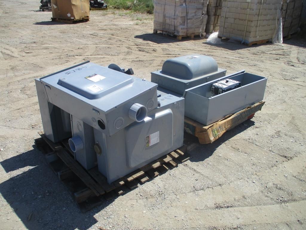 (2) Pallets Of Electrical Braker Boxes