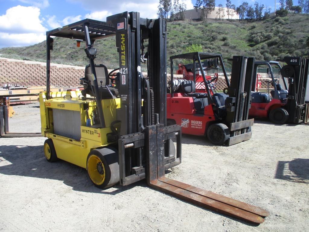 2003 Hyster E120XL-3 Forklift,