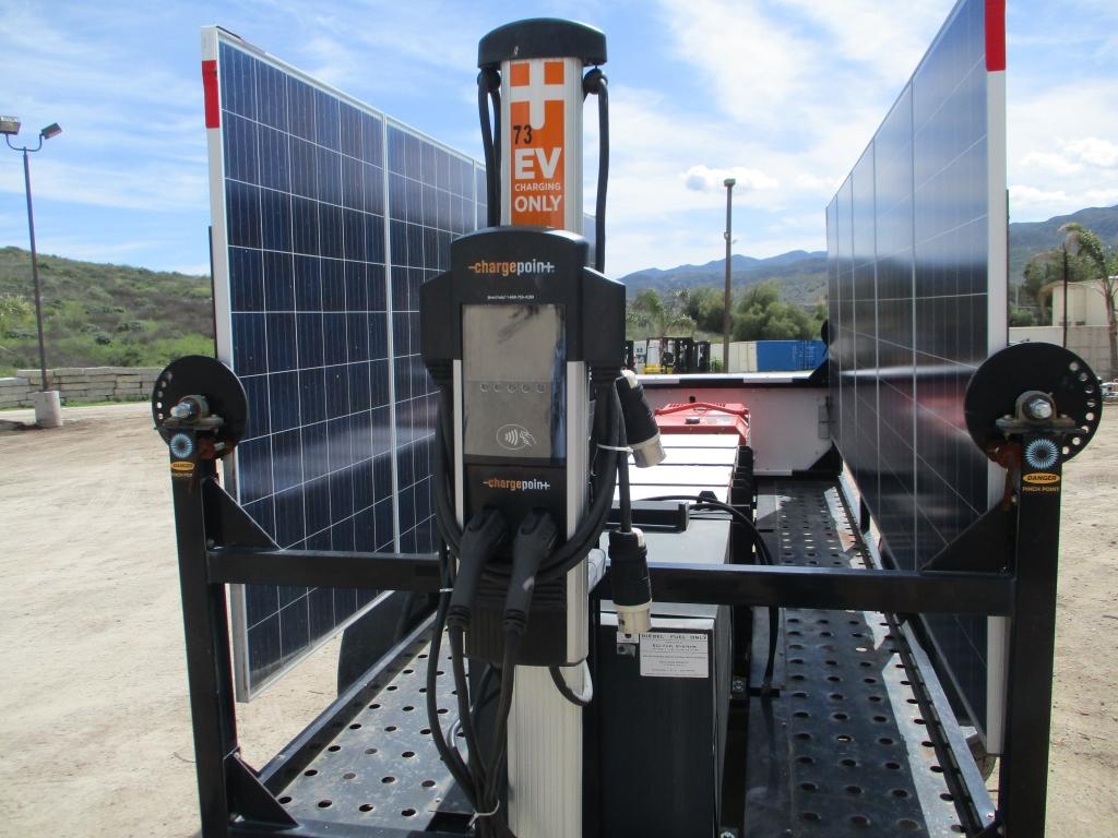 2015 Carson DC Solar T/A Solar Power Trailer,