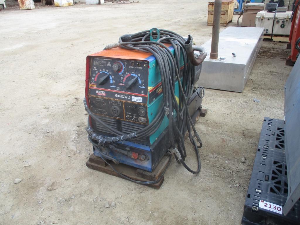 Lot Of Lincoln Electric Ranger 9 Welder,