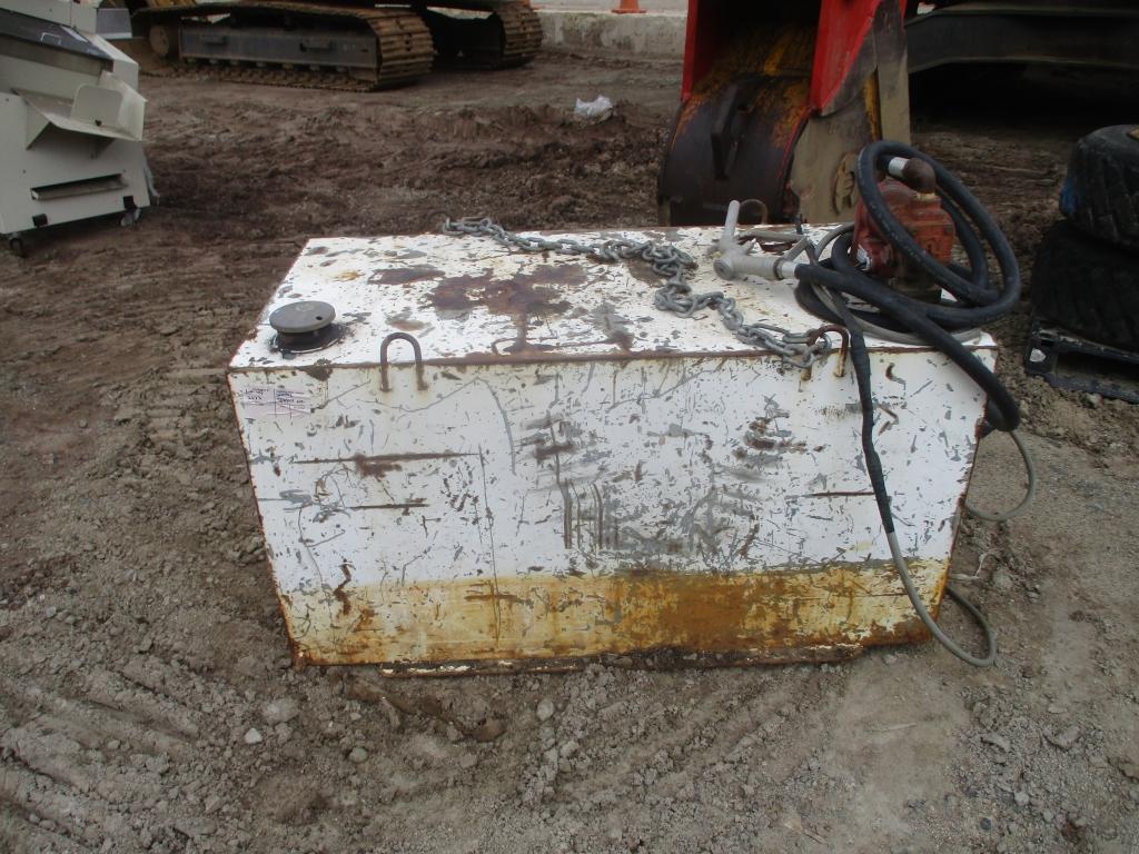 Lot Of Auxiliary Fuel Tank W/Pump & Nozzle