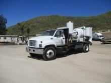 1997 GMC 6500 S/A Flatbed Vacuum Truck,