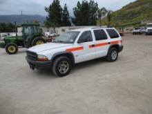 2002 Dodge Durango Sport SUV,