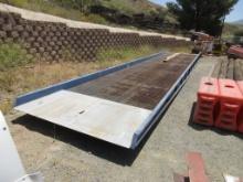 Lot Of 50' x 109" Metal Loading Ramp,