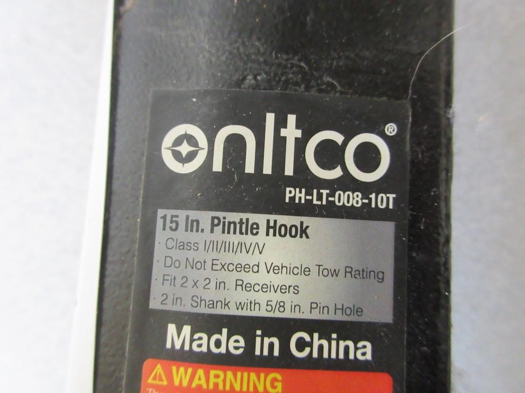 New Unused Onltco 10-Ton Pintle Hitch,