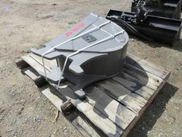 Lot Of 12" Q/C Clean Out Mini-Excavator Bucket,