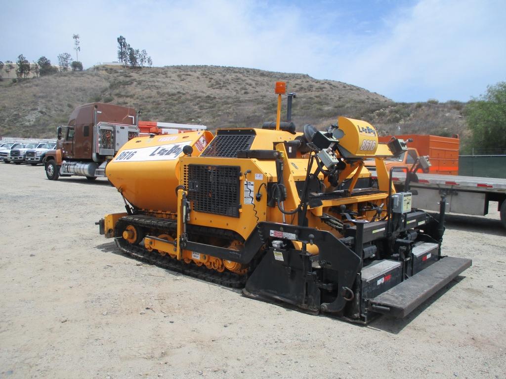 2012 Leeboy 8616 Crawler Asphalt Paver,
