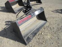 32" Hydraulic Tilting Bucket Attachment,