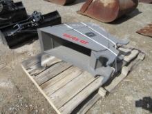 Lot Of 12" Q/C Clean Out Mini-Excavator Bucket,
