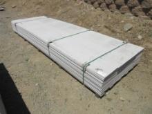 Lot Of 11.5" x 12' Backsplash Panels,