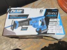 Lot Of Pulsar PT2120 Cordless Reciprocating Saw,
