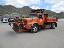 1999 International 4900 S/A Dump Truck,