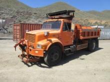 1999 International 4900 S/A Dump Truck,