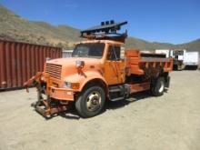 1999 International 4900 S/A Dump Truck,