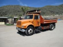 1997 International 4900 S/A Dump Truck,